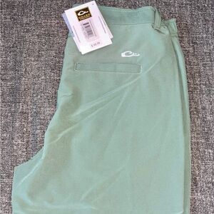 Drake Waterfowl green shorts